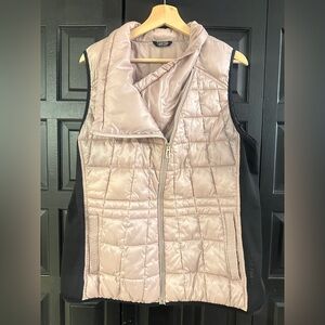 Calvin Klein Women's Blush Quilted performance Vest sz L
